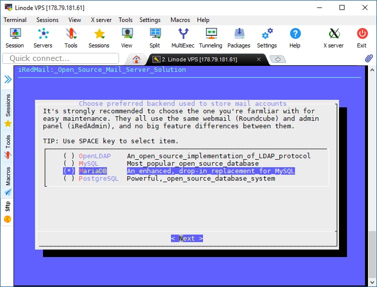 Eigen mailserver opzetten
