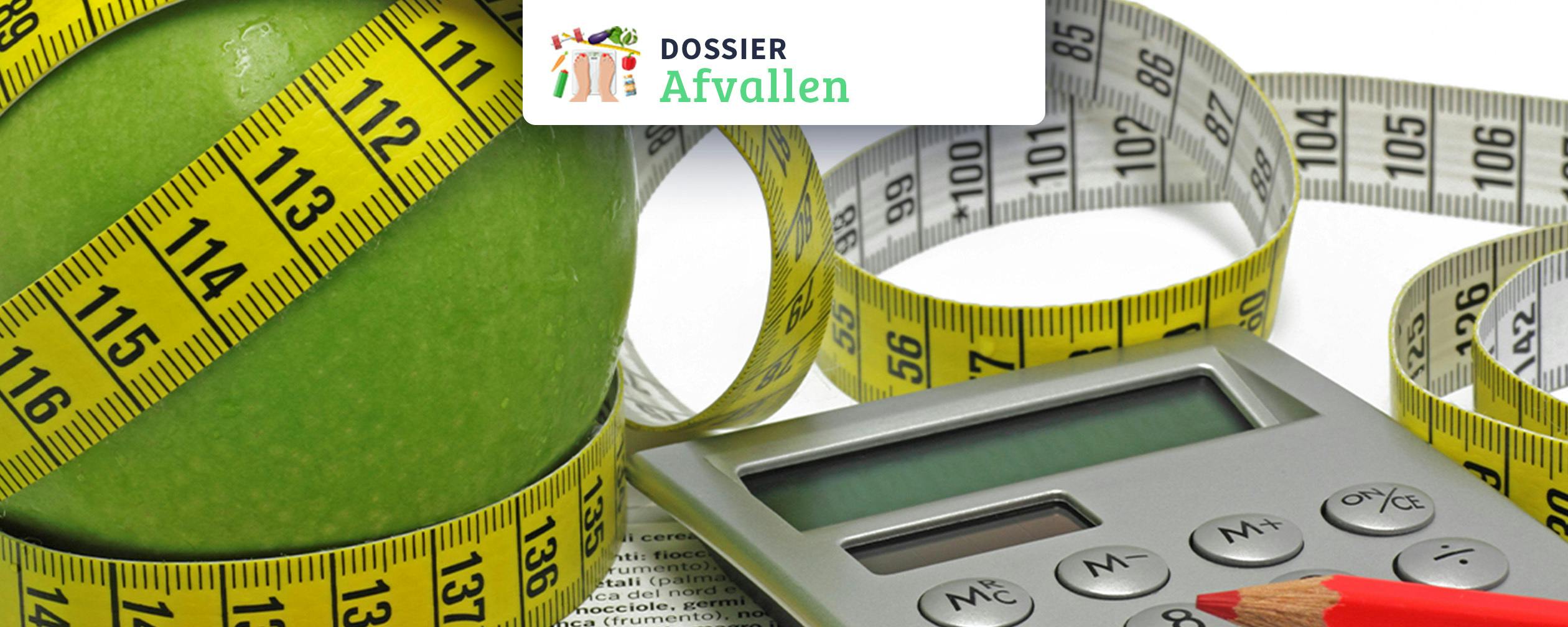 Afvallen fruit meetlint