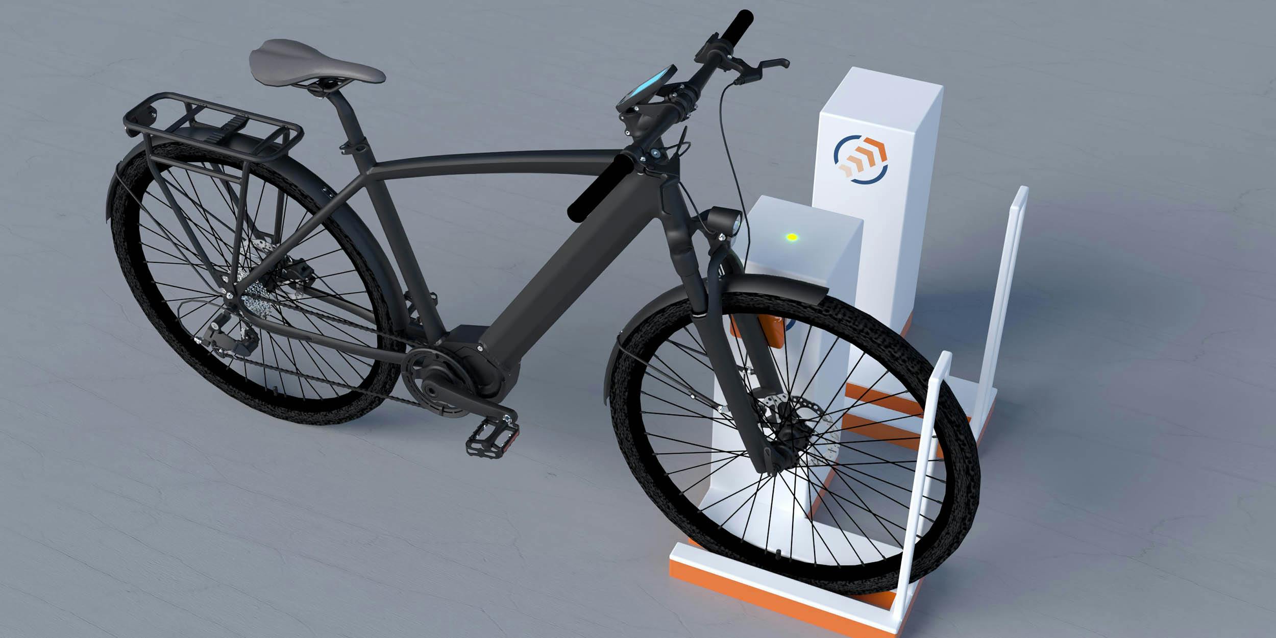 Draadloos opladen e-bike LEV-standaard