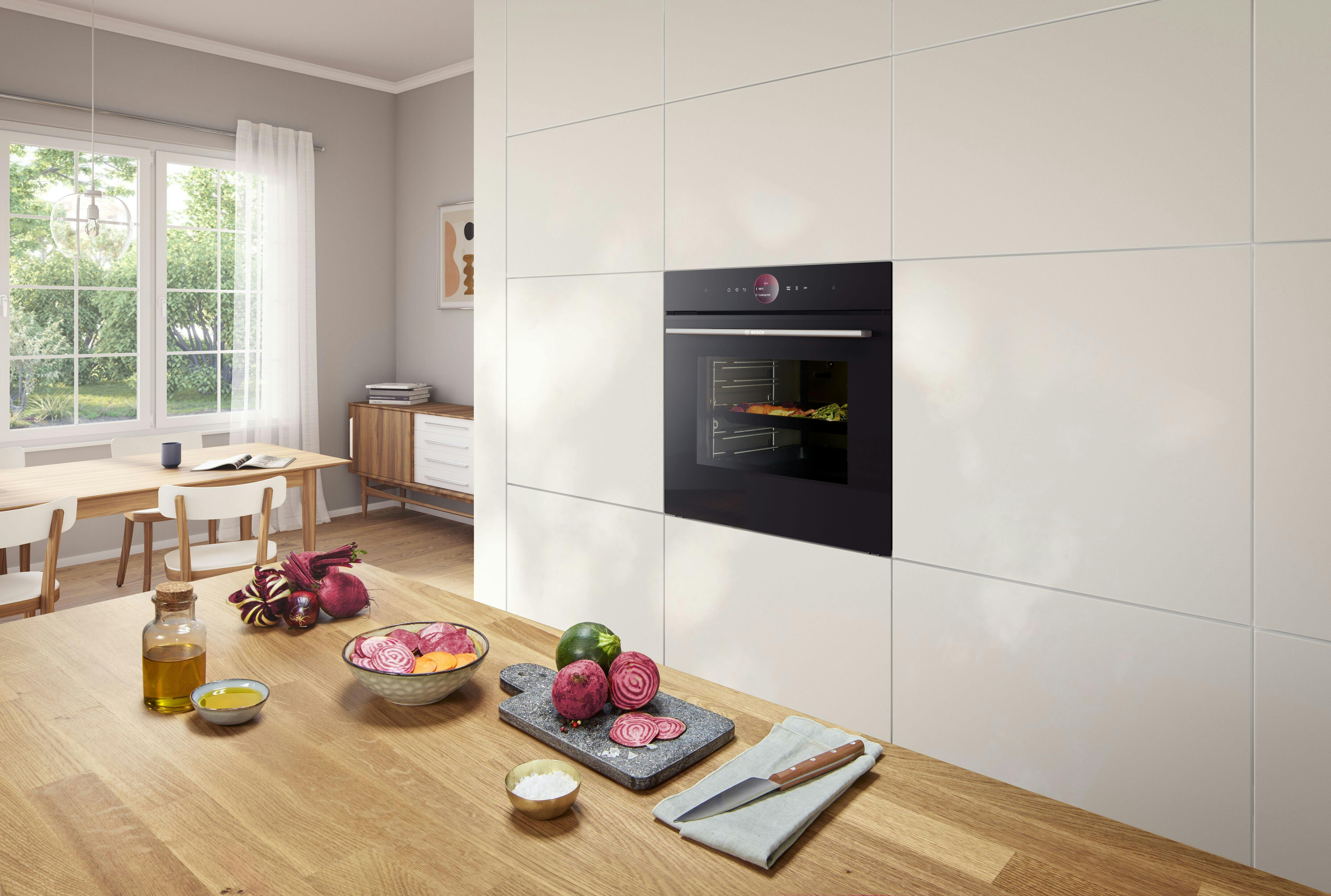 Kook snel en gezond met een slimme inbouwoven van Bosch
