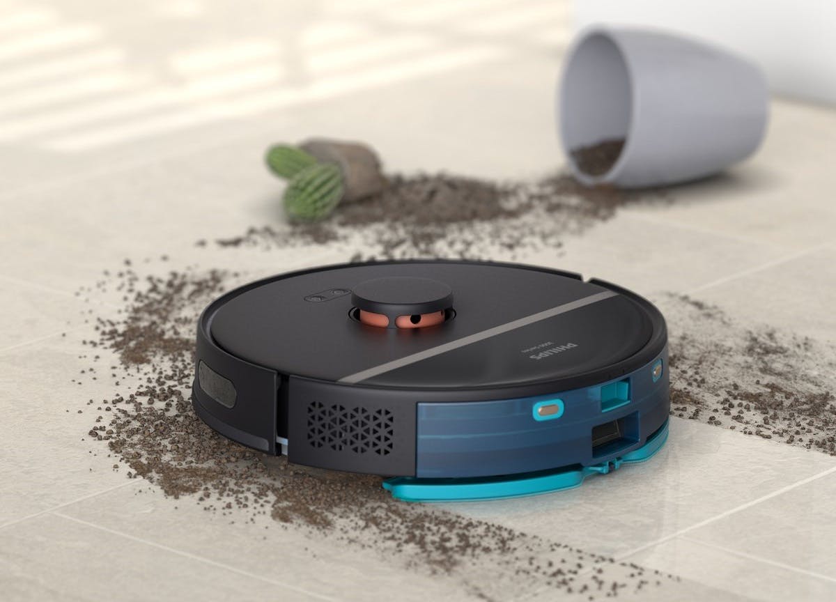 Philips HomeRun 3000 Series Aqua - Robotstofzuiger én robotdweil