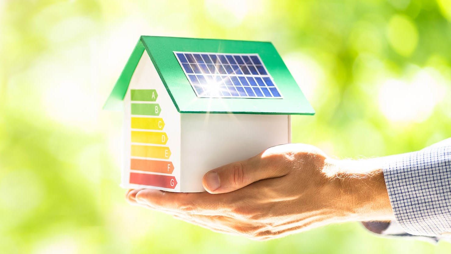Huis energielabel zonnepanelen