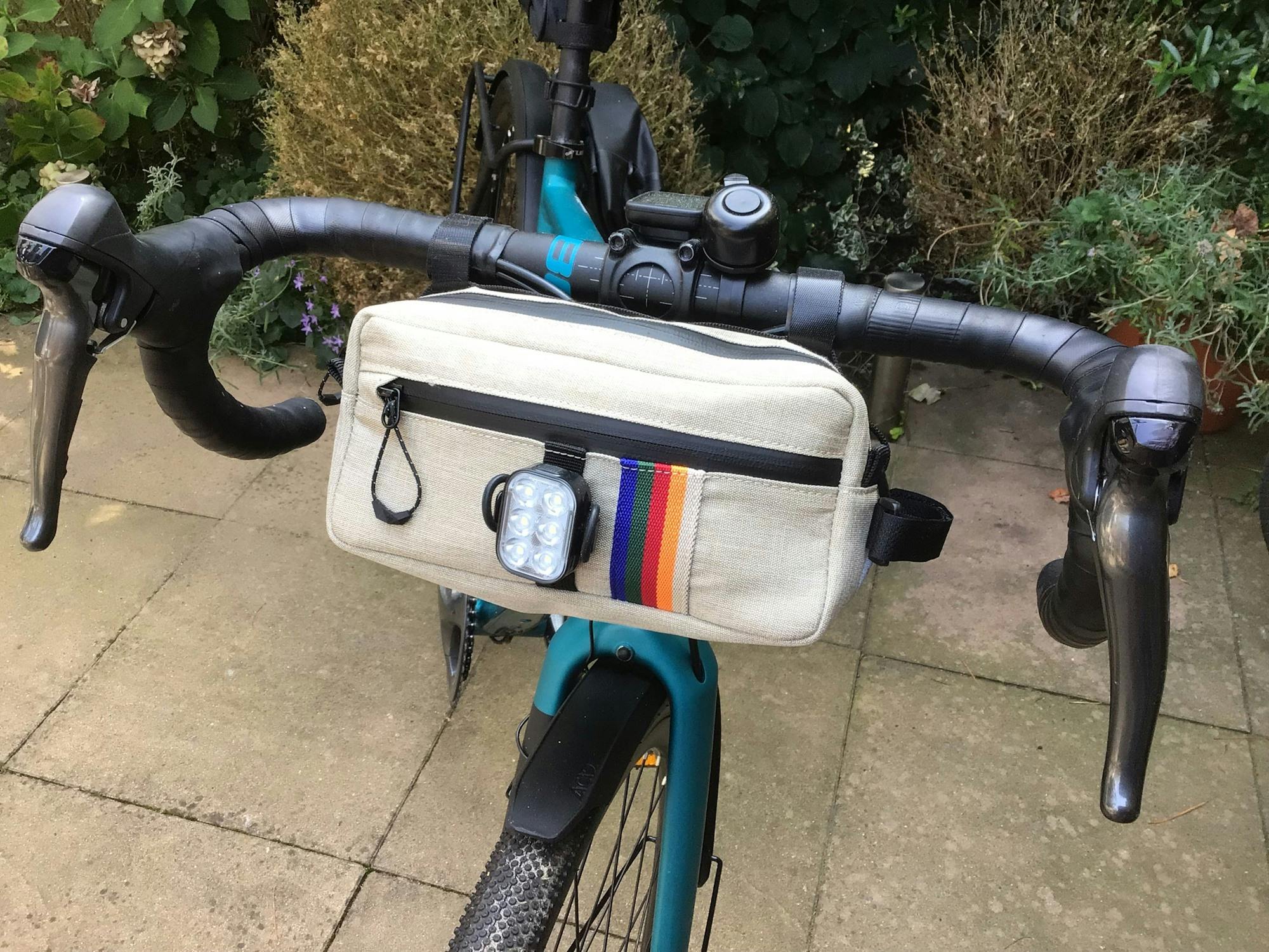 Stuurtas met riembevestiging