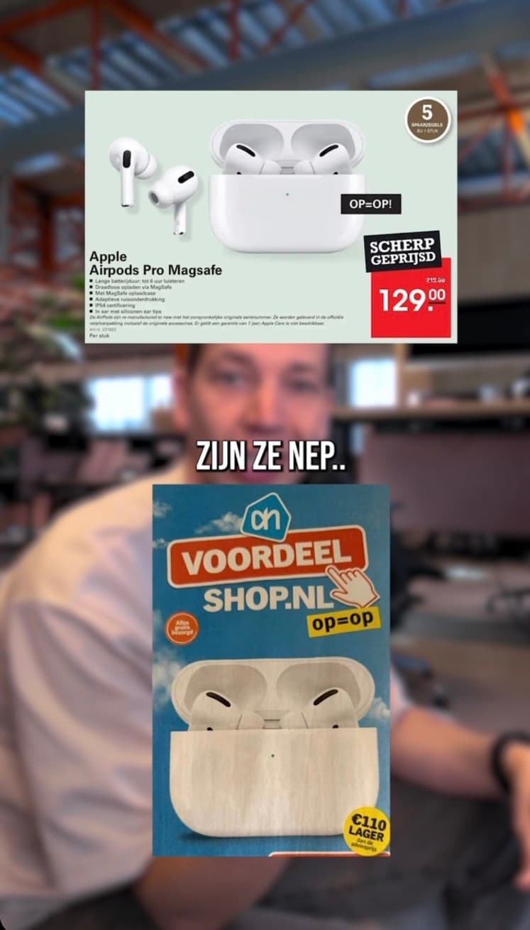 Namaak-AirPods moeten uit de verkoop nadat Apple rechtszaak wint