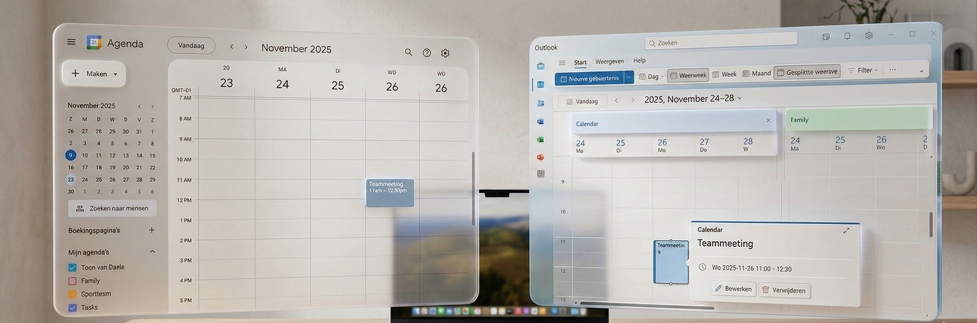 Makkelijker afspraken plannen: zo synchroniseer je al je agenda's