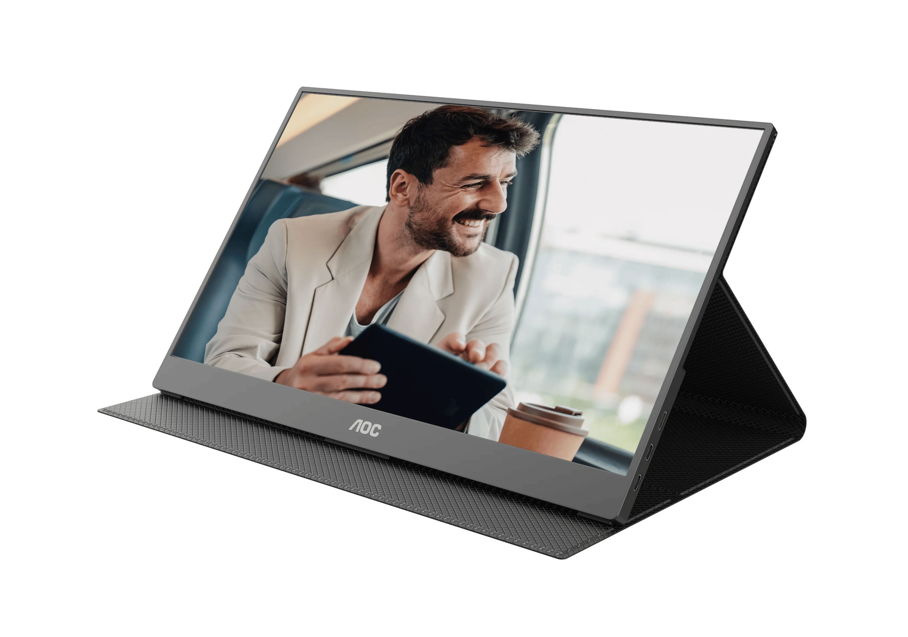 Nieuwe AOC-monitor past in je laptoptas en werkt als extra scherm